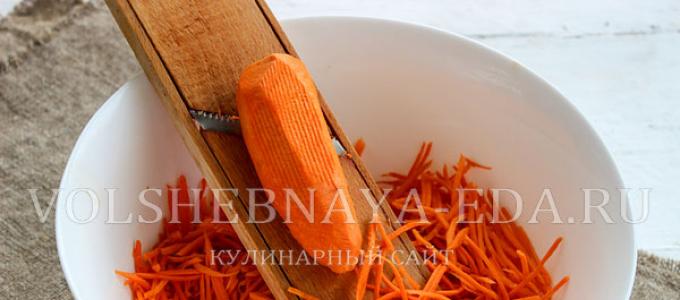 Корейская морковка – салат, неизвестный в Корее